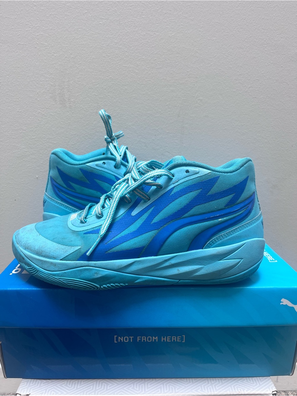 Puma Kids Sneakers Turquoise Blue